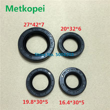 ATV 4 stroke scooter moped GY6-50 full complete engine oil seal rubber gear shaft seal for 139QMB 1P39QMB 147QMD GY6 50 60 80cc 2024 - buy cheap
