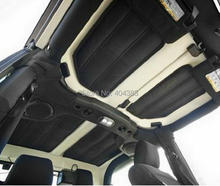 Автомобильные аксессуары для 2 дверей/4 дверей, 4 шт. в наборе, звукоизолирующий комплект tHard для Jeep Wrangler JK 2 doors 2012 Up 2024 - купить недорого