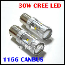 High power light 1156 canbus car bulb 30W 1156 ba15s led Cree chips canbus car lamp high power canbus Back Up Light canbus 2024 - buy cheap