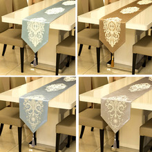 New Luxury Classical European Style Wedding Decoration Modern Table Runner Cotton Table for Wedding Party Embroidery Table Cloth 2024 - buy cheap