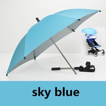 Nuevo accesorios de cochecito de bebé yoya sol paraguas de los niños del bebé cochecito Parasol de sombra ajustable plegable para silla 2024 - compra barato