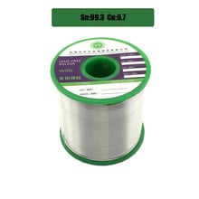 1000g Lead Free Solder Wire Health Sn:99.3% Tin Wire Melt Rosin Core Big Roll Model:Sn99.3-0.7Cu 2024 - buy cheap