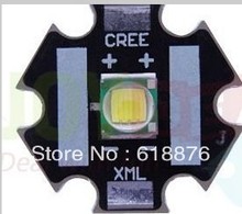 Белый светодиодный чип высокой мощности CREE XML XM-L T6 LED U2 10 Вт на печатной плате 20 мм, 2 шт. 2024 - купить недорого