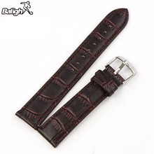 Fashion Unique PU  Leather Strap Steel Buckle Wrist Watch Band Soft 18~24mm 2024 - buy cheap