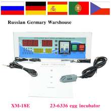 Controlador de incubadora de huevos totalmente automático, XM-18E, controlador multifunción, Control de temperatura y humedad 2024 - compra barato