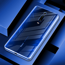 MAKAVO-funda para Xiaomi Redmi K20 Pro, carcasa transparente de cristal TPU suave, 5G 2024 - compra barato