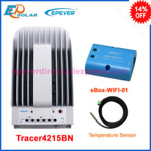 Tracer4215BN MPPT EPSolar 40A 40amp Controlador Solar EPEVER regulador con sensor de temperatura eBOX-Wifi-01 12v/24v 2024 - compra barato