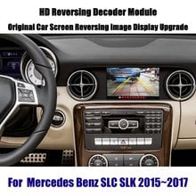 HD Reverse Decoder Box Rear Parking Camera Image For Mercedes Benz SLC SLK 2015-2018 2019 2020 Car Screen Upgrade Display Update 2024 - buy cheap