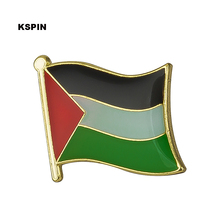 Pino do crachá do pino da lapela da bandeira da palestina 300 pces muito broche ícones KS-0027 2024 - compre barato
