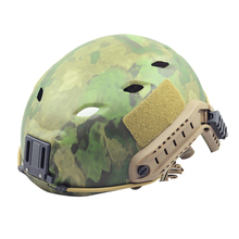 Capacete de paintball com base rápida, capacete protetor tático a-tacs fg 2024 - compre barato