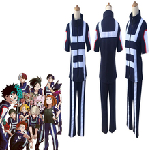 Anime Boku No Hero Academia My Hero Academia All Roles Gym Suit High School Uniform Sportswear Outfit Cosplay Costumes Top+Pants 2024 - buy cheap