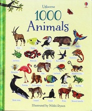 Доска для обучения с животными, 1 шт., 1000, с надписью, известная картина для детей, девочек, подарки, книги для детей 2024 - купить недорого
