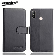 Funda HomTom C1 (C2 Lite) de piel exclusiva de 6 colores para teléfono Crazy Horse, Cartera de tarjeta de crédito + seguimiento 2024 - compra barato