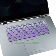 Protector de silicona para teclado Dell Inspiron, cubierta colorida para notebook de 14 pulgadas, 2018, 5000, 13,3, i7370, i7373, 5580, 5482, 3482 2024 - compra barato