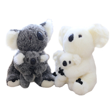 Koalas de peluche de 28CM para madre y bebé, muñecos de Koalas Kawaii, juguetes para niños, almohada suave, regalo de cumpleaños 2024 - compra barato