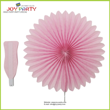 10 pieces/lot Light Pink 10 inch or 14 inch honeycomb paper fan Baby Shower Girls party hanging decoration favor 2024 - buy cheap