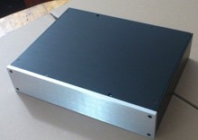 Caja para amplificador de aluminio, 320x70x248mm, 3207, preamplificador, carcasa de DAC, caja, caja DIY 2024 - compra barato