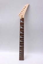 Electric guitar neck 24 fret Maple Rosewood fretboard Solid wood Guitar accessory Truss rod 25.5 inch Guitar parts Replacement 2024 - buy cheap