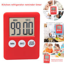 LCD Digital Screen Kitchen Timer Square Cooking Countdown Alarm Magnet Clock 2024 - buy cheap