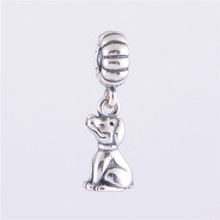 Vintage Zodiac Dog 925 Sterling Silver Screw Core Loose Spacer Charm Beads Fits Original Pandora Charm Bracelet DIY Jewelry 2024 - buy cheap