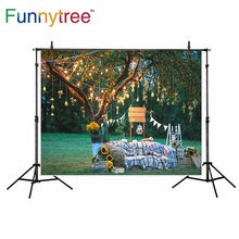 Fondo de árbol divertido para estudio fotográfico árbol sofá decoración al aire libre niños fondo profesional photocall photobooth 2024 - compra barato