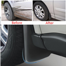 Car Mudguard Fender Splash Guards Mud Flaps For Ford Fiesta Hatchback 2012 2013 2014 Auto Accessories Plastic Car Styling 4pcs 2024 - buy cheap