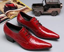 Новинка; мужские туфли-оксфорды из змеиной кожи; Повседневная Деловая Мужская обувь с острым носком на шнуровке; Мужские модельные туфли-лодочки на среднем каблуке; homme classiq 2024 - купить недорого