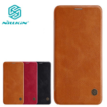 for Samsung J8 case Samsung Galaxy J8 2018 (SM-J810) Case Luxury Flip Leather Wallet Phone Back Cases NILLKIN Original J8 6.0" 2024 - buy cheap