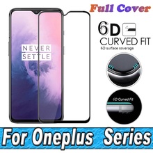 6D Glass For Oneplus 7 Pro 6T 6 Screen Protector For One Plus 7 Pro Phone 9H Protective Glass 5D Tempered Glass For Oneplus 6T 6 2024 - buy cheap