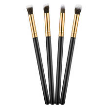 Professional 4pcs/set Eye brushes set eyeshadow Foundation Mascara Blending Pencil brush Makeup Cosmetic tool 2024 - buy cheap