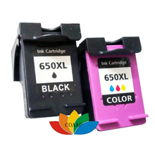 1 Set Replacement HP 650 XL Refilled Ink Cartridge for Deskjet 1015 1515 2515 2545 2645 3515 4645 Printer 2024 - buy cheap