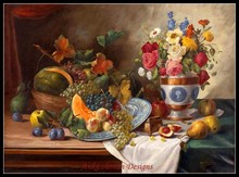 Needlework for embroidery DIY DMC High Quality - Counted Cross Stitch Kits 14 ct Oil painting - Fruit Still Life 2024 - buy cheap