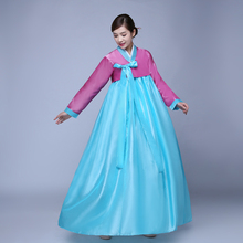 Vestido hanbok coreano tradicional, vestido feminino coreano para dança em palco popular, fantasia coreana tradicional para festa e cosplay 89 2024 - compre barato