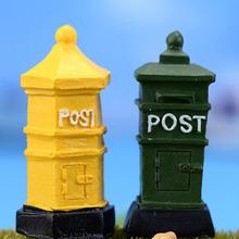 Mailbox Model Postbox Mini Ornament Micro Landscape Decoration Fairy Garden Miniatures 1.5*3.5cm 2024 - buy cheap