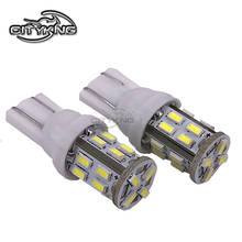 4 шт. светодиодный Автомобильные светодиодные лампы T10 led 20smd 3014 SMD T10 LED 194 W5W W5W 168 2024 - купить недорого