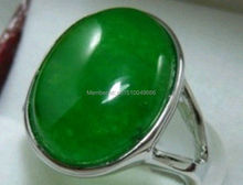 Frete grátis> anel feminino jade verde lindo tamanho 7 8 9 2024 - compre barato