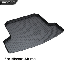 QUEES Custom Fit Cargo Liner Boot Tray Trunk Floor Mat for Nissan Altima L33 2013 2014 2015 2016 2017 2018 2024 - buy cheap