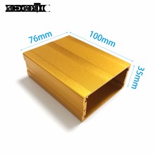 Caixa de alumínio para caixa de invólucro extrudada 35mm(1.36 ")(h) x76mm (2.96")(w) x100mm (l) tipo separado para diy 2024 - compre barato