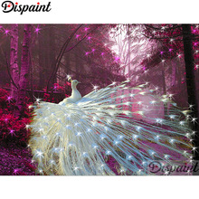 Dispaint Full Square/Round Drill 5D DIY Diamond Painting "Animal peacock" 3D Embroidery Cross Stitch Home Decor Gift A12394 2024 - buy cheap