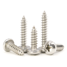 Pan Head Screw Cross Phillips Metric Threaded Round Head Self-Tapping Bolt 304 Stainless Steel M3 M3.5 M4 M5 2024 - buy cheap