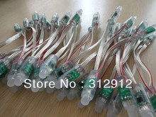 DC5V 50nodes WS2811 pixel light;12mm diameter;IP68 rated;256gray scale;transparent wires;epoxy resin filled 2024 - buy cheap