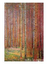 Trees art Tannenwald by Gustav Klimt reproduction paintings Hand painted High quality 2024 - buy cheap