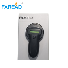 Lector de chip RFID para identificación de mascotas, FDX-B portátil de 134,2 KHz, para animales, ISO11784/5, USB store, Envío Gratis 2024 - compra barato