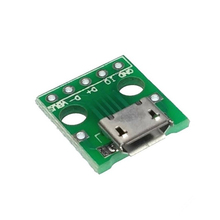 10pcs Mini Micro USB To DIP 2.54mm Adapter 5pin Female Connector Module Board Panel Female 5-Pin Pinboard B Type PCB 2024 - buy cheap