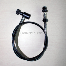 Airsoft New paintball Remote Hose Straight line 1500psi 37" inch with slide check FREESHIPPING 2024 - buy cheap