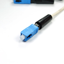 Conector de fibra óptica ftth 10pcs, conector sc upc rápido de monomodo/multimodo para comunicação digital com frete grátis 2024 - compre barato