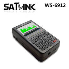 Szbox Satlink WS-6912 DVB-S DVB-S2 спутниковый finder метр 8PSK QPSK Анализаторы спектра реального времени satlink 6912 satlink ws6912 спутниковый искатель 2024 - купить недорого