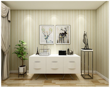 Beibehang-papel de pared a rayas americanas para dormitorio, tira vertical no tejida, respetuoso con el medio ambiente, moderno, 3d 2024 - compra barato
