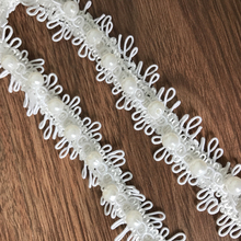 3 Yards Vintage Style Pearl Cord Beaded Lace Trim Lace Beading Pearl Trim Bridal Lace Trims Wedding Craft 2024 - buy cheap