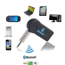 Bluetooth музыкальный аудио 3,5 мм стереоприемник, беспроводной fm-передатчик, громкая связь, автомобильный комплект, MP3-плеер для автомобиля, AUX, домашний динамик 2024 - купить недорого